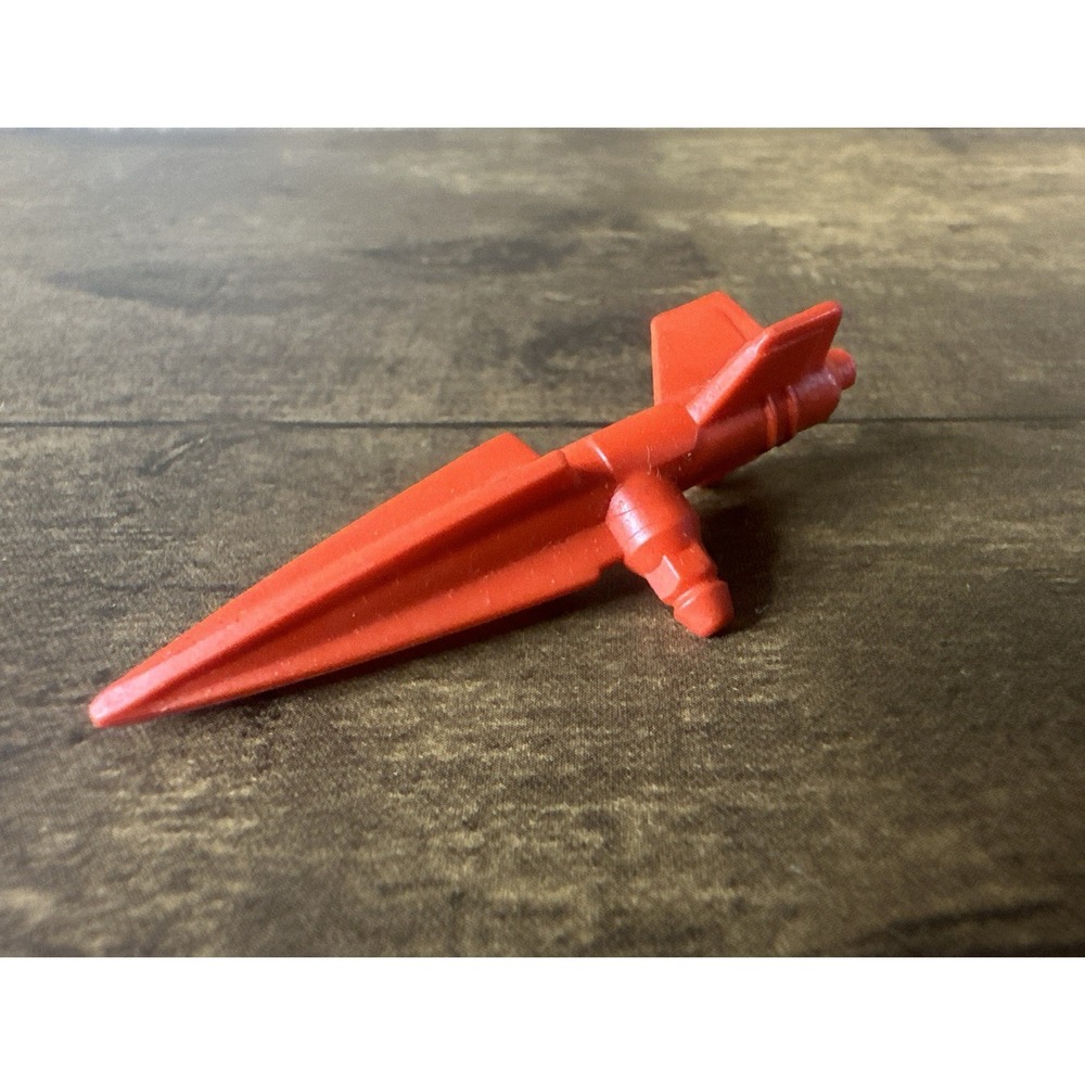 Vintage 1986 Centurions Ace McCloud Red Mission Rocket Figure Accessory Kenner